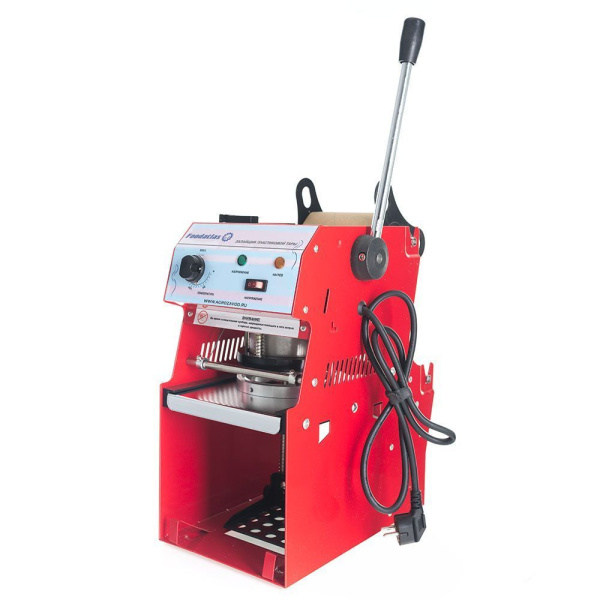  Запайщик пластиковой тары полуавтоматический Foodatlas WY-863 (стакан d70-90)