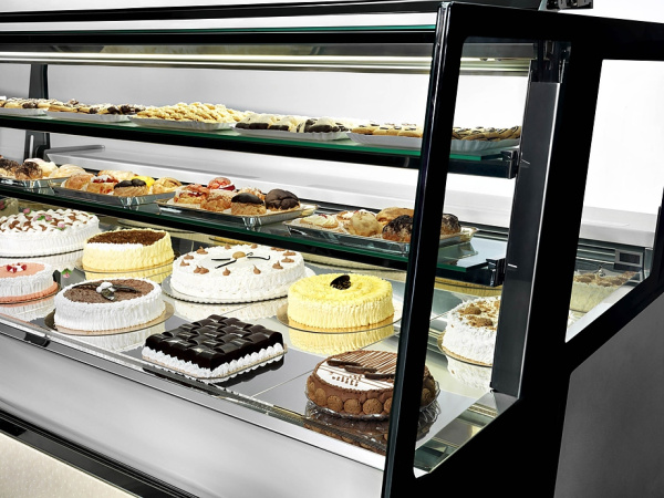 Витрина кондитерская ISA Kaleido 120 H117 1M