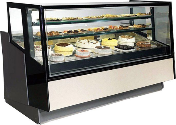 Витрина кондитерская ISA Kaleido 120 H117 1M