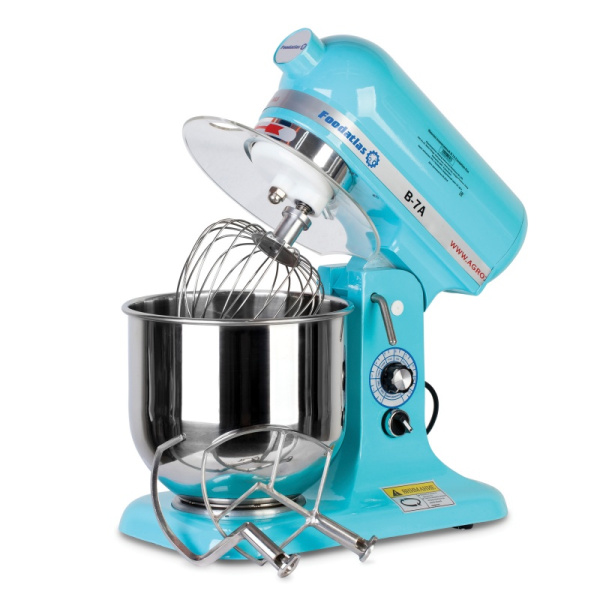 Миксер планетарный Foodatlas B-7A Eco бирюзовый фото в #REGION_NAME_DECLINE_PP#