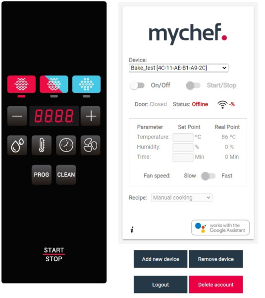 Пароконвектомат Distform MyChef Bake Pro 6 EN фото в #REGION_NAME_DECLINE_PP#