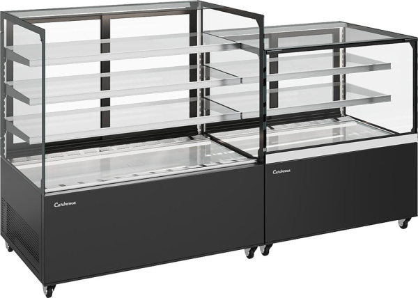 Витрина кондитерская Carboma Cosmo KC71-130 VV 0,6-1 закрытая