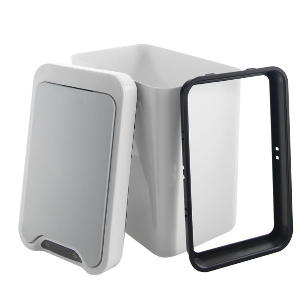 Ведро для мусора Foodatlas JAH-6611 белое фото в #REGION_NAME_DECLINE_PP#