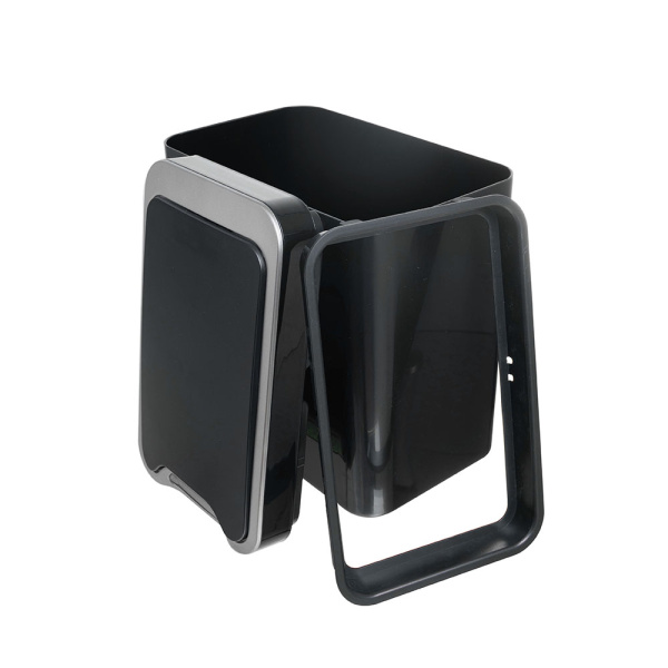 Ведро для мусора Foodatlas JAH-6611 черное фото в #REGION_NAME_DECLINE_PP#