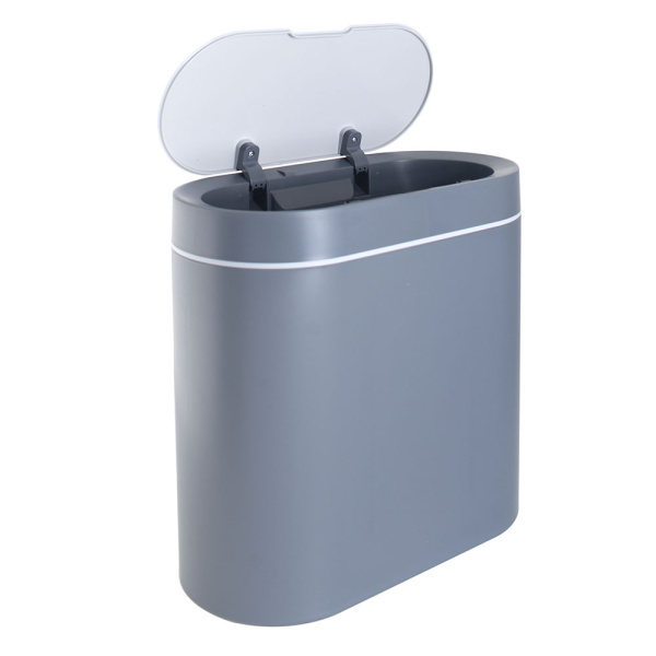 Ведро для мусора Foodatlas JAH-6711 серое фото в #REGION_NAME_DECLINE_PP#