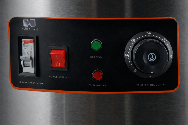 Гриль галечный Hurakan HKN-PEG550RT