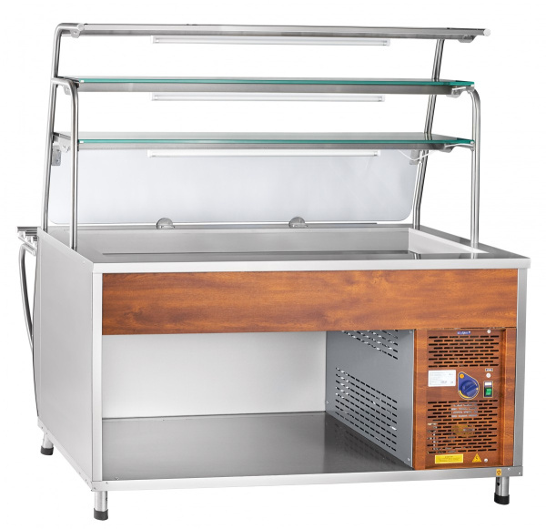 Прилавок-витрина Abat Премьер ПВВ(Н)-70Т-01-НШ кашир. фото в #REGION_NAME_DECLINE_PP#