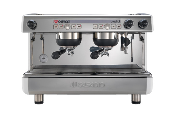 Кофемашина Casadio Undici A/2 (автомат) 2 высокие группы, белая фото в #REGION_NAME_DECLINE_PP#