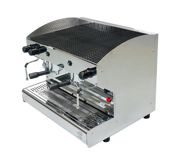 Кофемашина ACM Rounder 2 GR INOX ACMRD002SIX cup warmer (полуавтомат) высокие группы фото в #REGION_NAME_DECLINE_PP#