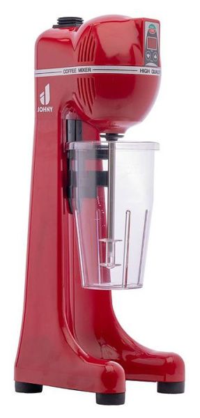 Миксер для молочных коктейлей JOHNY AK/2-2TA TIMER ECO красный