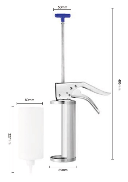 Дозатор-шприц для соуса Kocateq SV1/2NMCC фото в #REGION_NAME_DECLINE_PP#