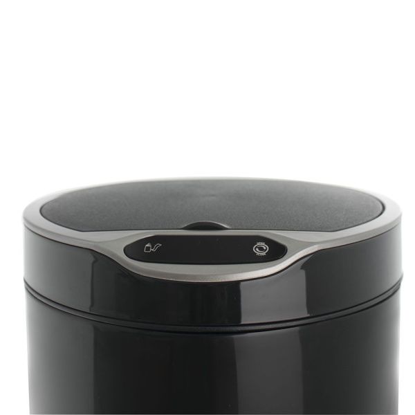 Ведро для мусора Foodatlas JAH-6111 черное фото в #REGION_NAME_DECLINE_PP#