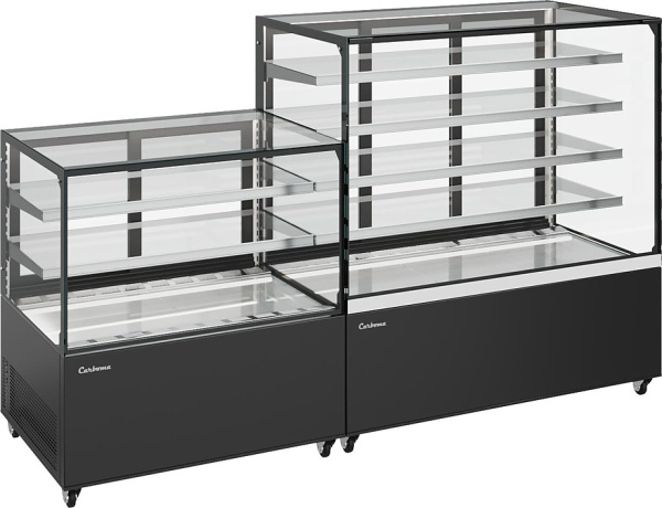 Витрина кондитерская Carboma Cosmo KC71-110 VV 0,9-1 закрытая