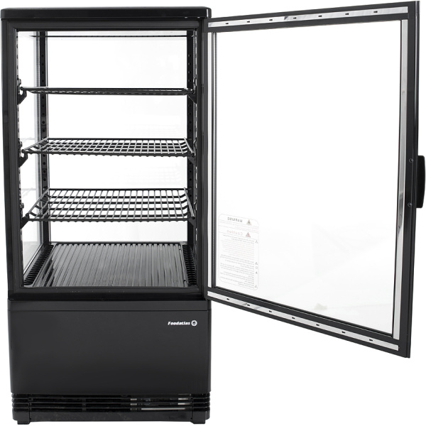 Витрина холодильная Foodatlas RT-68L черная