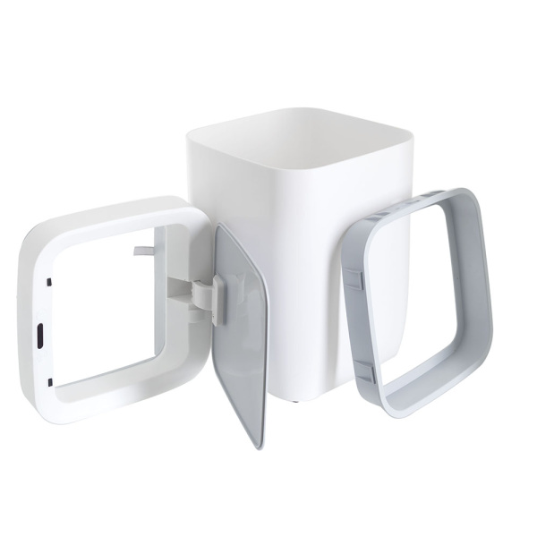 Ведро для мусора Foodatlas JAH-6811 белое фото в #REGION_NAME_DECLINE_PP#