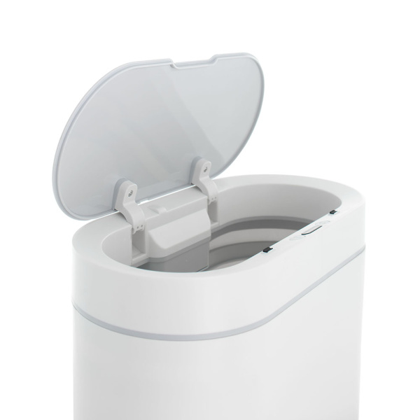 Ведро для мусора Foodatlas JAH-6711 белое фото в #REGION_NAME_DECLINE_PP#